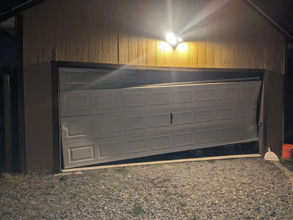 Bent Door Panel